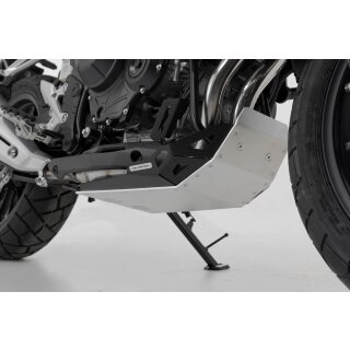 Motorschutz Schwarz/Silbern Honda CB500X (18-)