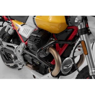 Sturzbügel Schwarz. Moto Guzzi V85 TT (19-23).