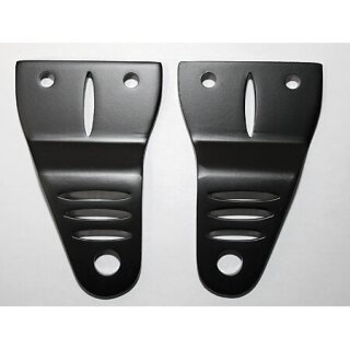 SHIN YO Alu Lampenhalter, schwarz Aluminium, schwarz