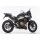 SHARK SRC 4 Auspuff HONDA CB500X 2013 bis 2016 schwarz