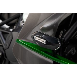 Sturzpad-Kit Schwarz Kawasaki Ninja H2 SX (19-)