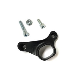 IXRACE Auspuffhalter KTM 790 Duke, 18-, schwarz Aluminium, schwarz