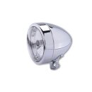 SHIN YO Chromscheinwerfer BULLET, untere Befestigung, Fernlicht H4 Stahl, chrom