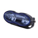 SHIN YO Fern- und Nebelscheinwerfer, schwarz, blaues Glas, 2x H3 55W