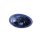 HIGHSIDER H4 Einsatz oval, Klarglas blau eingefärbt, mit Standlicht