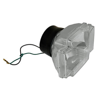 H4 Einsatz GOTHIC Klarglas 12V 60/55W E-geprft