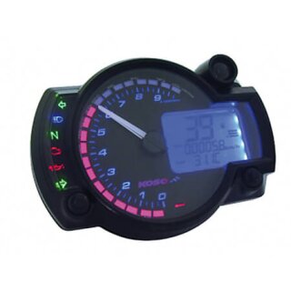KOSO Digitales Multifunktions-Cockpit, RX2N+ GP Style, Display schwarz