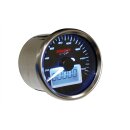 KOSO Speedometer GP Tacho D55 poliert, silber