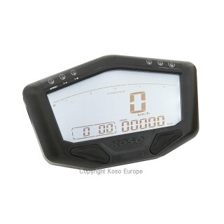 KOSO Digitales Multifunktions-Cockpit, DB-02R , schwarz