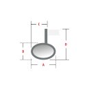 SHIN YO Lenkerendenspiegel SURFACE Aluminium, schwarz