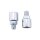 SHIN YO Spiegel Vibrationsvernichter für M10 x 1.25 RH-LH Stahl, chrom