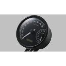 DAYTONA VELONA W, Digitaler Tacho mit Drehzahlmesser und Halter, Ø 80 mm , schwarz