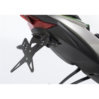 PROTECH Kennzeichenhalter X-SHAPE KAWASAKI ZX-6R 2019-...
