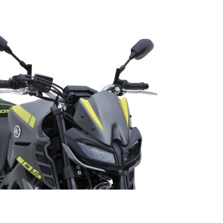 BODYSTYLE Scheinwerferverkleidung YAMAHA MT-09 / SP 2017 grau/gelb Night Fluo