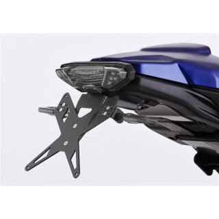 Kennzeichenhalterset inkl. Reflektor und Kennzeichenbeleuchtung YAMAHA MT-09 / SP 2017 bis 2020