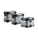 Adventure-Set Gepck Silbern Moto Guzzi V85 TT (19-)