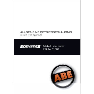 BODYSTYLE ABE Sitzkeil weiß