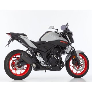 SHARK DSX-10 Auspuff YAMAHA MT-03 2017 bis 2021 schwarz-matt