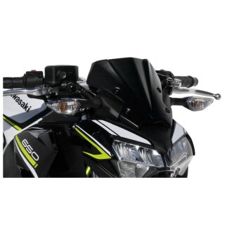 BODYSTYLE Scheinwerferverkleidung KAWASAKI Z650 2020 bis 2022 schwarz Metallic Spark Black, 660