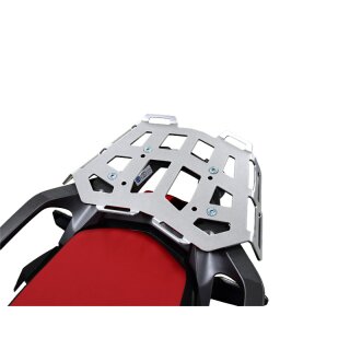 Gepäckbrücke Honda CRF 1000 l Africa Twin 16-17, silber