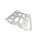Gepäckbrücke Honda CRF 1000 l Africa Twin 16-17, silber
