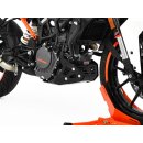 ZIEGER Motorschutz KTM 125 Duke BJ 2017- schwarz