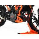 ZIEGER Motorschutz KTM 125 Duke BJ 2017- schwarz / orange