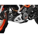 ZIEGER Motorschutz KTM 390 Duke BJ 2017-20 schwarz/silber
