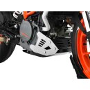 ZIEGER Motorschutz KTM 390 Duke BJ 2017-20 schwarz/silber