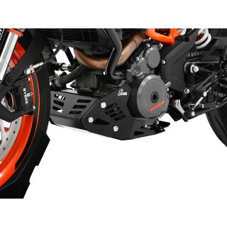 ZIEGER Motorschutz KTM 390 Duke BJ 2017-20 schwarz