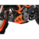 ZIEGER Motorschutz KTM 390 Duke BJ 2017-20 schwarz/orange