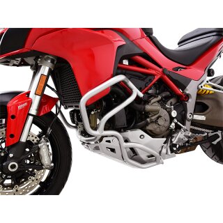 ZIEGER Sturzbügel Ducati Multistrada 1200 BJ 2015-17 silber