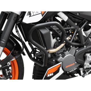 ZIEGER Sturzbügel KTM 125 / 200 Duke BJ 2011-16 schwarz