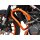 ZIEGER Sturzbügel KTM 125 / 200 Duke BJ 2011-16 orange