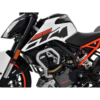ZIEGER Sturzbügel KTM 125 Duke BJ 2017-21 silber