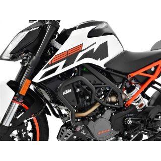 ZIEGER Sturzbügel KTM 125 Duke BJ 2017-21 schwarz