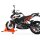 ZIEGER Sturzbügel KTM 125 Duke BJ 2017-21 schwarz