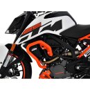 ZIEGER Sturzbügel KTM 125 Duke BJ 2017-22 orange