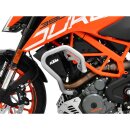 ZIEGER Sturzbügel KTM 390 Duke BJ 2017-21 silber