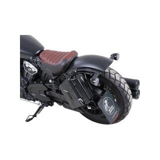 Kanister 4ltr. Inkl. Cutout Halter links schwarz für Indian Scout Bobber / Sixty / Twenty / Rogue (2017-)
