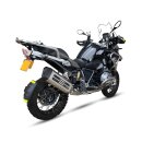 IXIL MXT Endschalldämpfer R 1200 GS 16-17 (1G12), R 1250 GS 18-21 (1G13) Edelstahl, silber