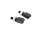HIGHSIDER LITTLE BRONX 3in1 LED Rück-, Bremslicht, Blinker Aluminium, schwarz