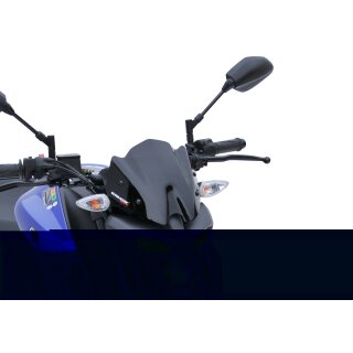 Naked-Bike-Scheibe YAMAHA MT-125 2020 schwarz getönt (durchsichtig)