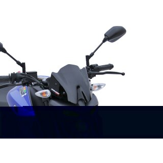 Naked-Bike-Scheibe YAMAHA MT-125 2021 schwarz getönt (durchsichtig)