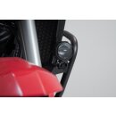 EVO Nebelscheinwerfer-Kit Schwarz Honda CRF1000L/CRF1100L mit Sturzbügel