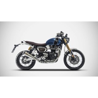 ZARD 2-1 Komplettanlage Triumph Scrambler 1200, 19- mit...