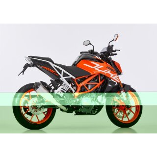 SHARK DSX-7 Auspuff HUSQVARNA Svartpilen 401 2020 bis 2023 silber