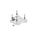 TRAX ADV Topcase-System Silbern. BMW R1200GS Adv / R1250GS / F850GS Adv.