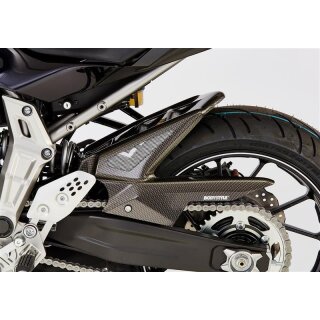 BODYSTYLE Hinterradabdeckung TRIUMPH Street Triple R 2017 bis 2019 Carbon Look