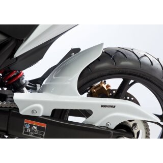 BODYSTYLE Hinterradabdeckung HONDA CBR600F 2011 bis 2013 weiß Pearl Cool White, NHA16